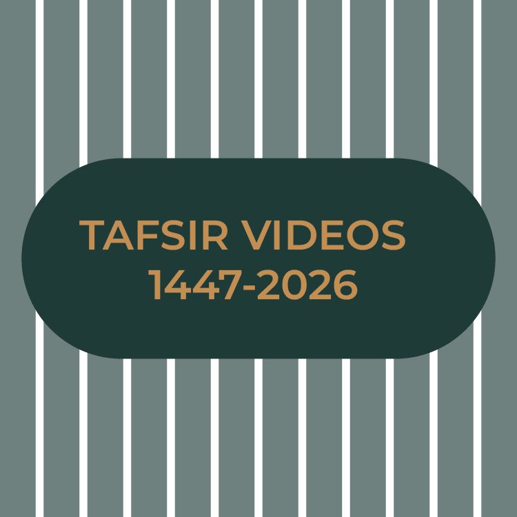 TAFSIR VIDEOS 1447-2026